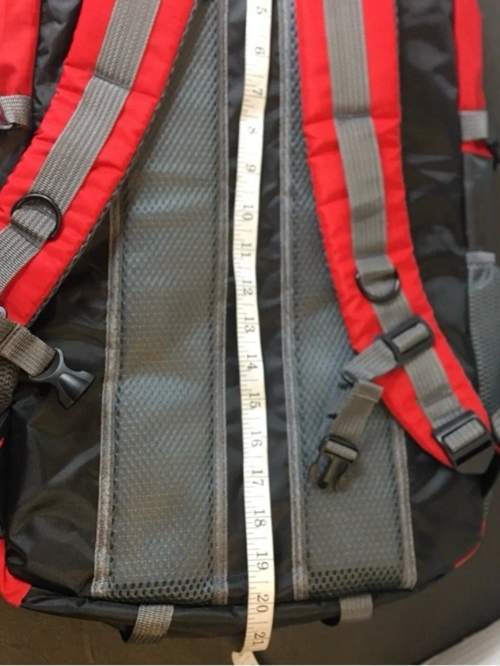 Baishiqi Alaska 40L Hiking Backpack Camping Outdoor Daypack Red Black Travel